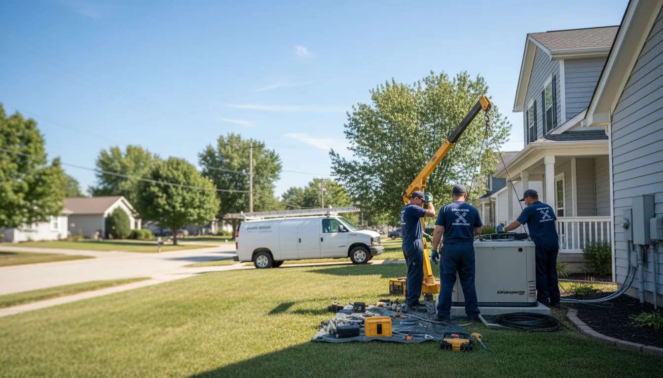 Generator Installation in Walnut Springs, TX near me